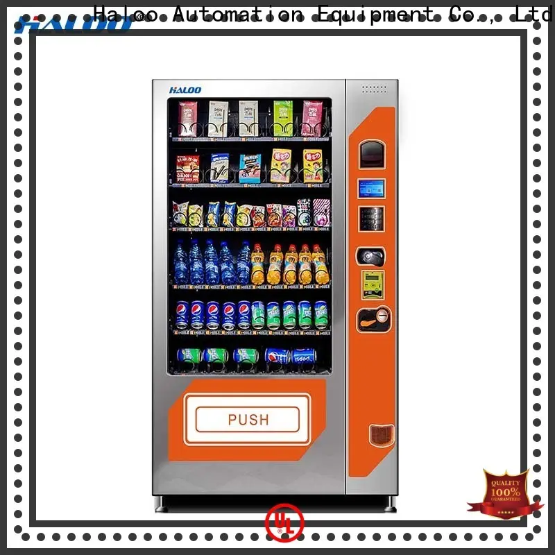 Haloo custom chocolate vending machine factory direct supply for drink 1