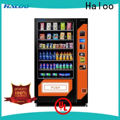 Haloo latest combo vending machines design for snack 1