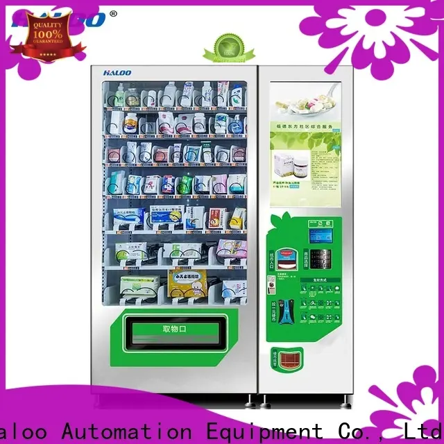 Haloo healthy vending machines series for shopping mall 1