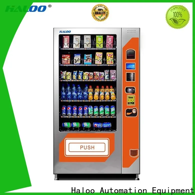 Haloo top soda snack vending design for drink 1