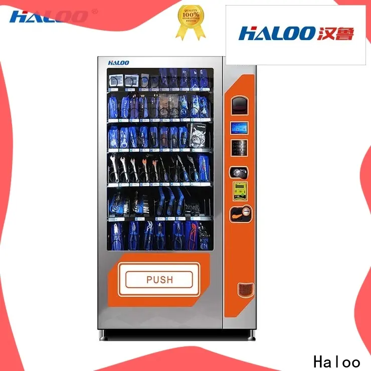 Haloo latest soda snack vending customized for food 1