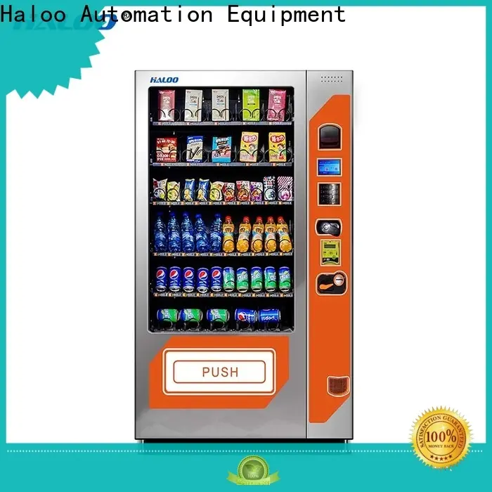 Haloo best cold drink vending machine design for food 1
