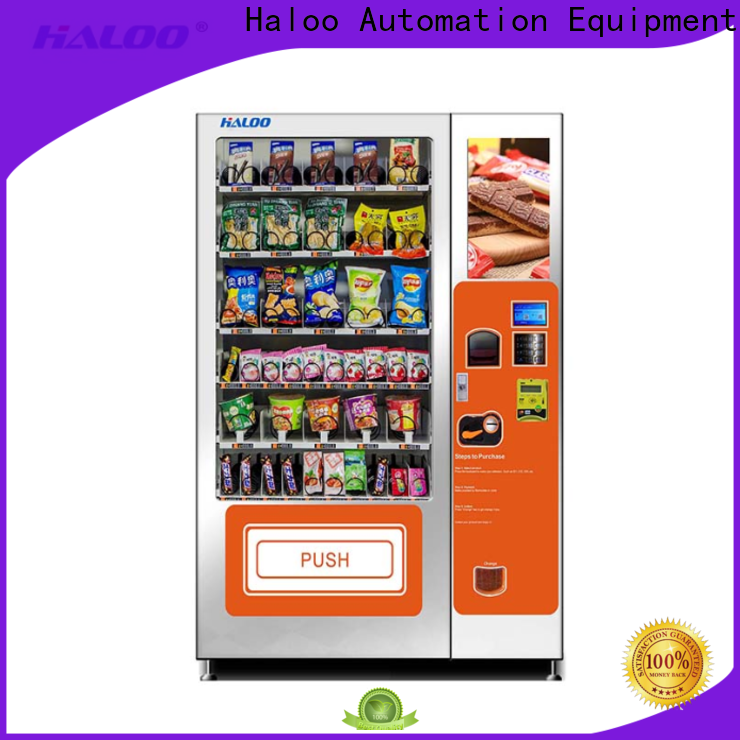 Haloo soda snack vending design for drink 1