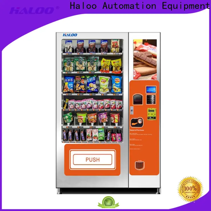 Haloo soda snack vending design for drink 1