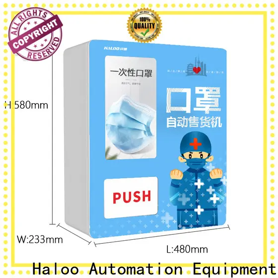 HALOO-DLE-10C+CRE-4A-006 Sex product condom automatic vending machine with 21.5inches ads touch screen23 1