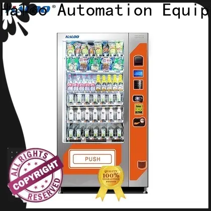 Haloo snack machine design for fragile goods 1