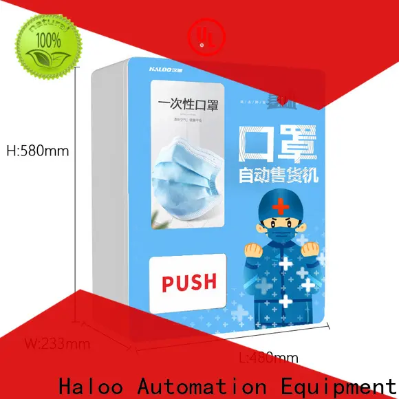 HALOO-DLE-10C+CRE-4A-006 Sex product condom automatic vending machine with 21.5inches ads touch screen25 1