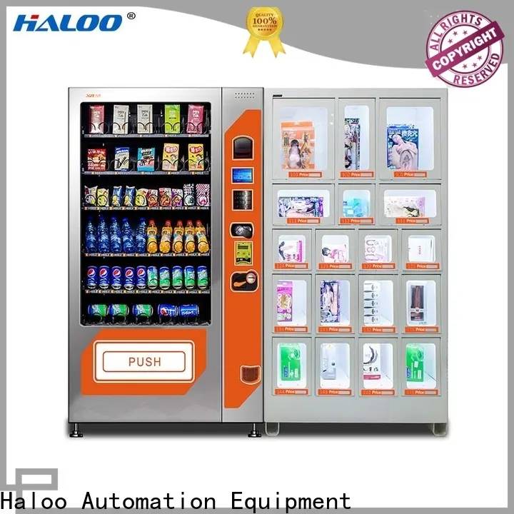 Haloo 24-hour condom vending machine directly sale for shopping mall 1
