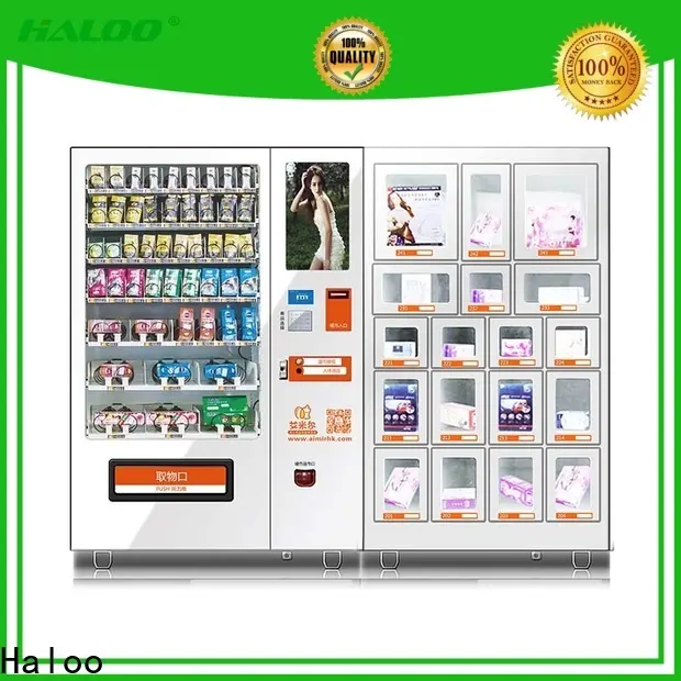 Haloo durable condom dispenser supplier for shopping mall 1
