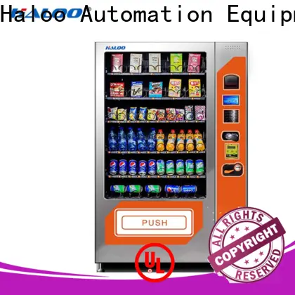Haloo latest soda snack vending manufacturer for food 1