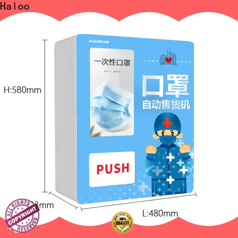 HALOO-DLE-10C+CRE-4A-006 Sex product condom automatic vending machine with 21.5inches ads touch screen26 1