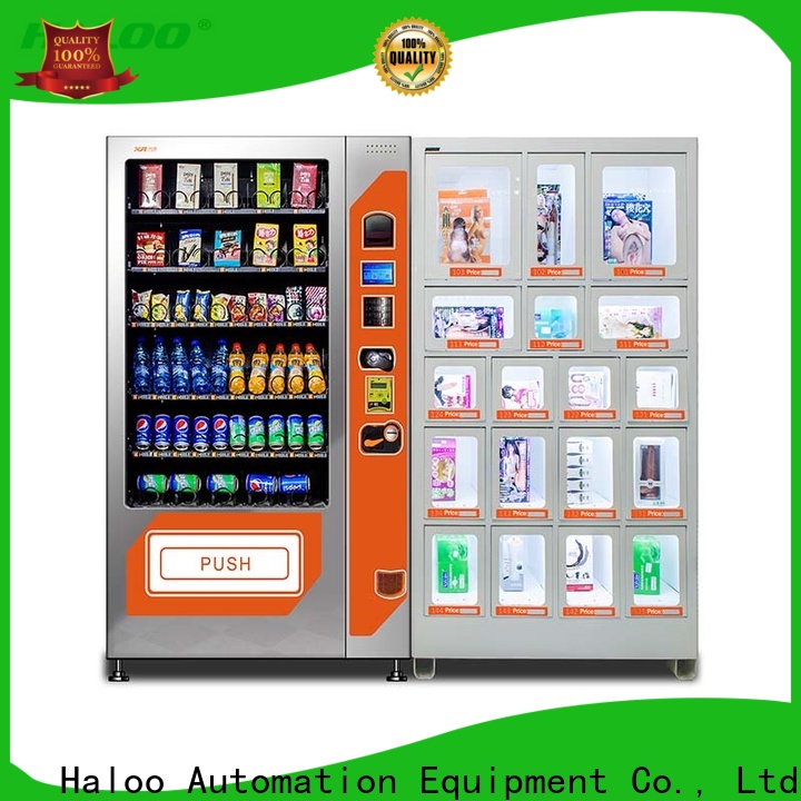 Haloo condom vending machine factory direct supply for shopping mall 1