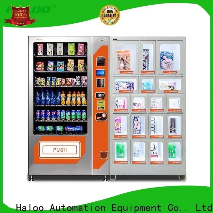 Haloo condom vending machine factory direct supply for shopping mall 1