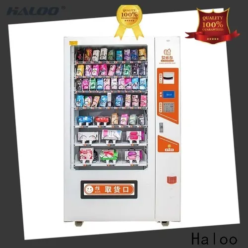 Haloo automatic condom vending factory direct supply for shopping mall 1