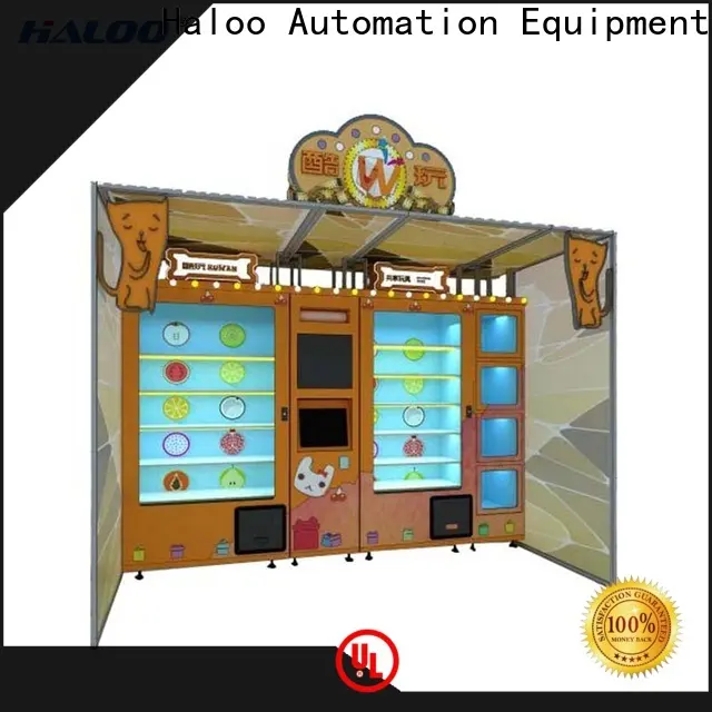 Haloo cost-effective vending kiosk design for lucky box gift 1
