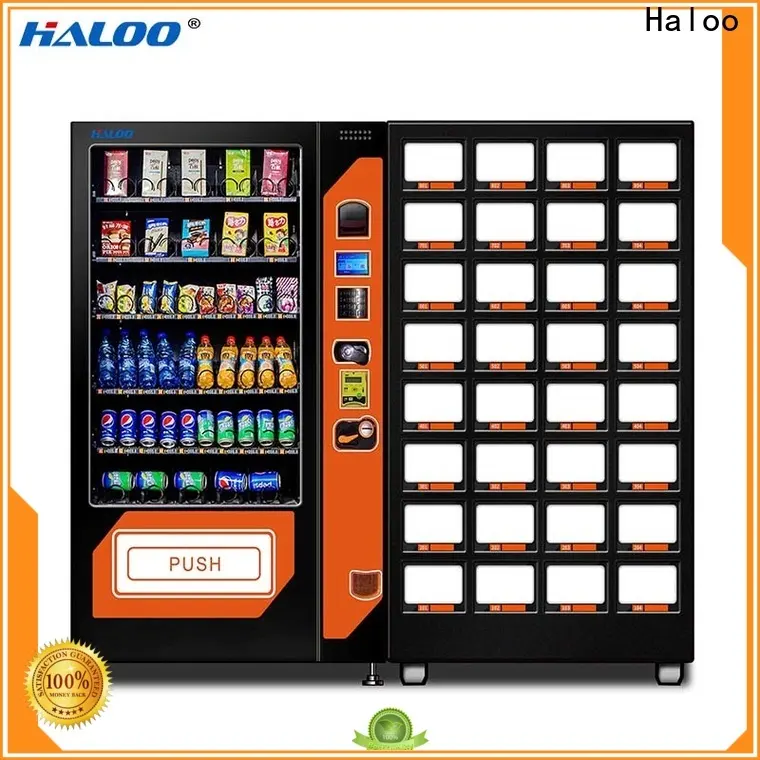 Haloo high-quality combo vending machines with good price for food 1