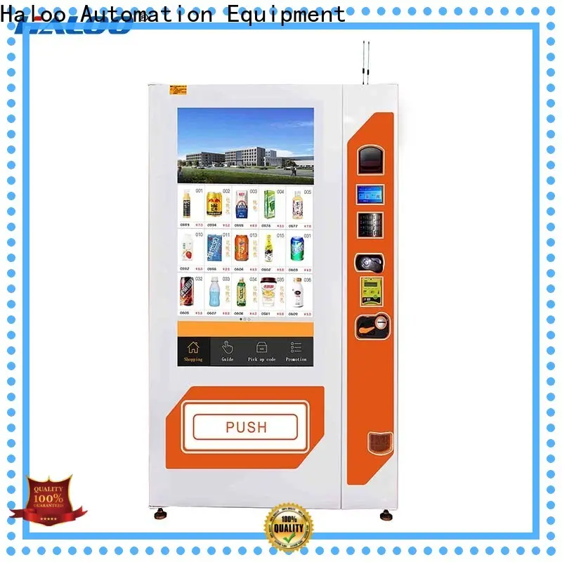 Haloo high capacity drink vending machine manufacturer for shopping mall 1