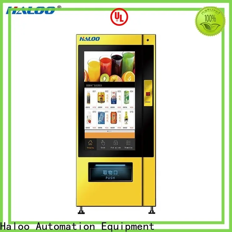 Haloo anti-theft snack vending machine manufacturer for merchandise 1