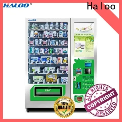 Haloo high capacity snack vending machine factory for merchandise 1