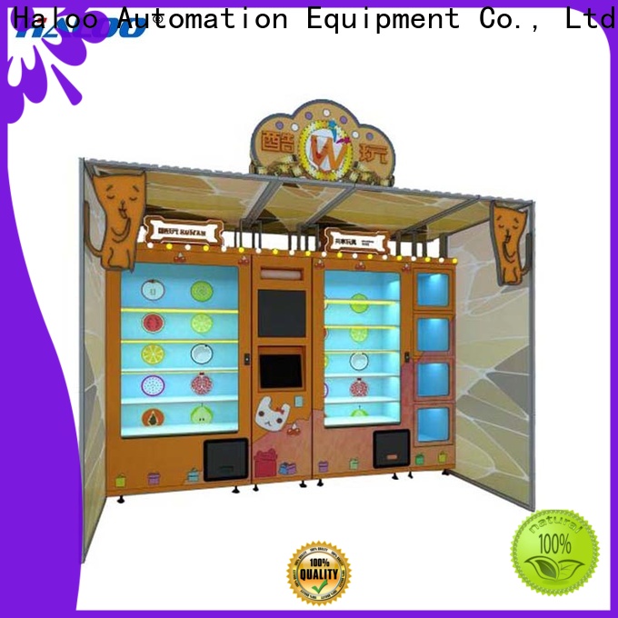 Haloo energy saving lucky box vending machine manufacturer for garbage cycling 1
