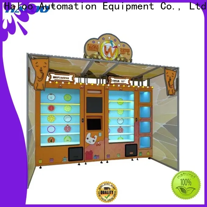 Haloo energy saving lucky box vending machine manufacturer for garbage cycling 1