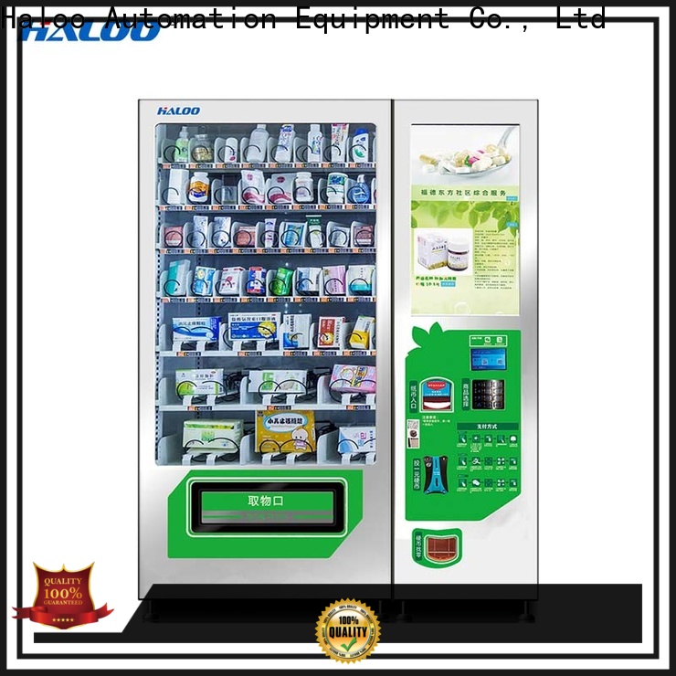 Haloo convenient soda vending machine manufacturer for shopping mall 1