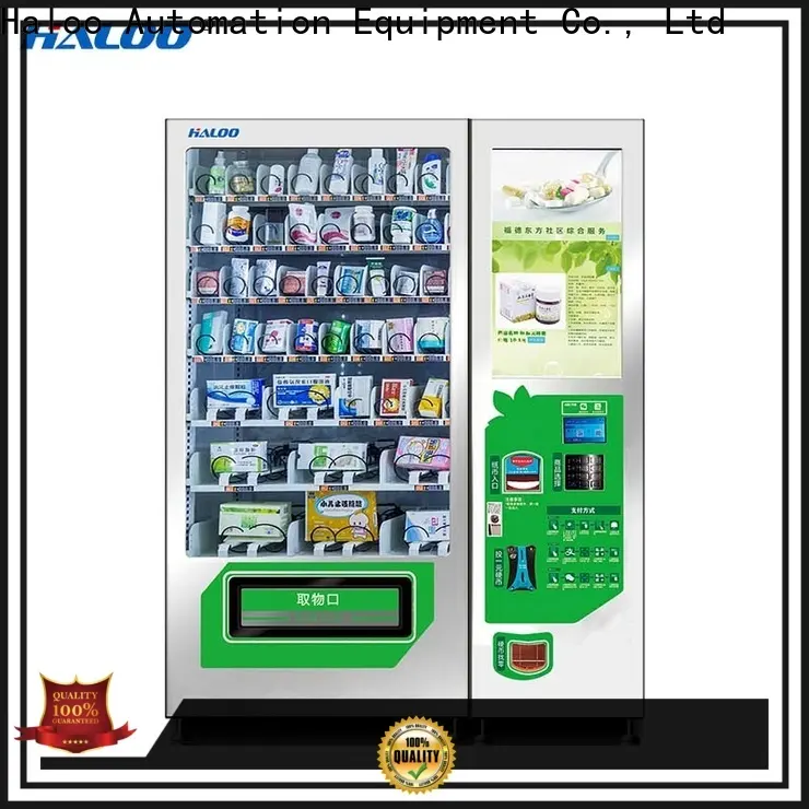 Haloo convenient soda vending machine manufacturer for shopping mall 1