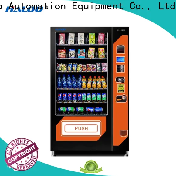 Haloo top coffee vending machine manufacturer for snack 1