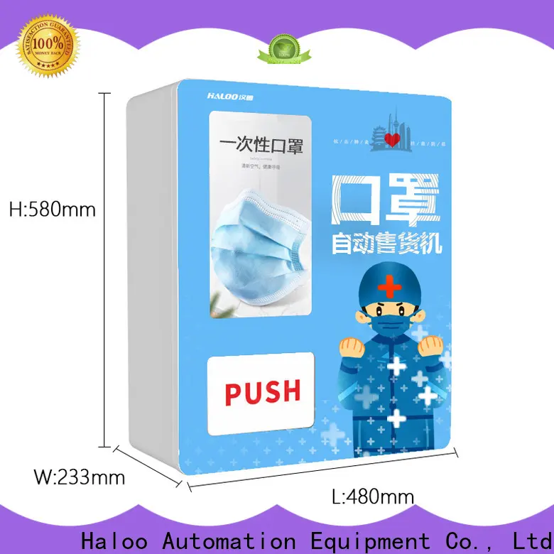 HALOO-DLE-10C+CRE-4A-006 Sex product condom automatic vending machine with 21.5inches ads touch screen28 1