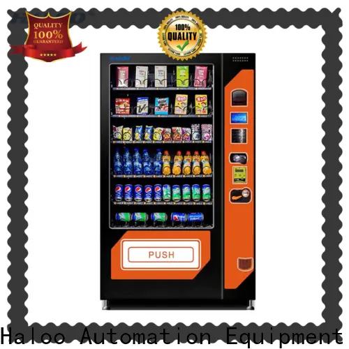 Haloo custom cold drink vending machine customized for food 1