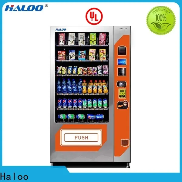 Haloo new combo vending machines design for snack 1