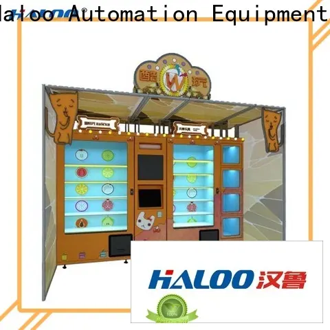 Haloo intelligent cigarette vending machine customized for garbage cycling 1