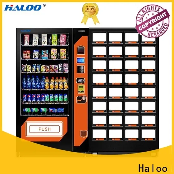 Haloo high-quality combo vending machines customized for drink 1