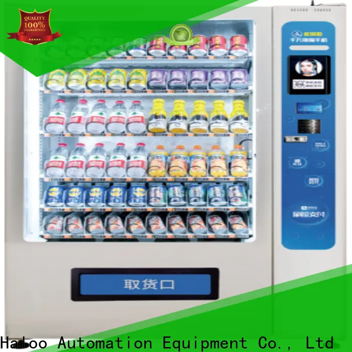 Haloo high capacity vending kiosk factory direct supply for lucky box gift 1