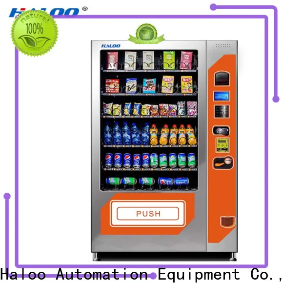 Haloo beverage vending machine factory direct supply for snack4 1
