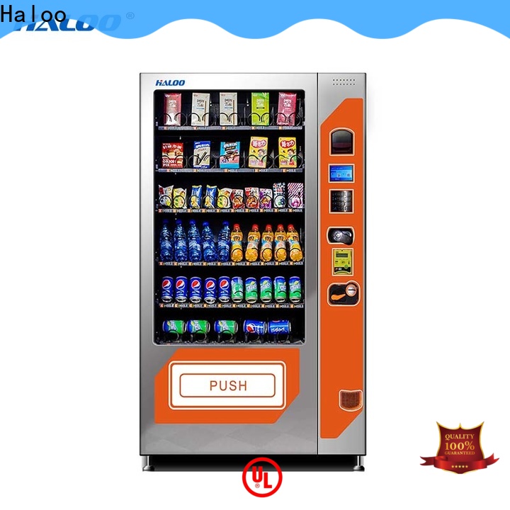 Haloo combo vending machines manufacturer for drink 1