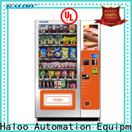 Haloo cold drink vending machine manufacturer for snack 1
