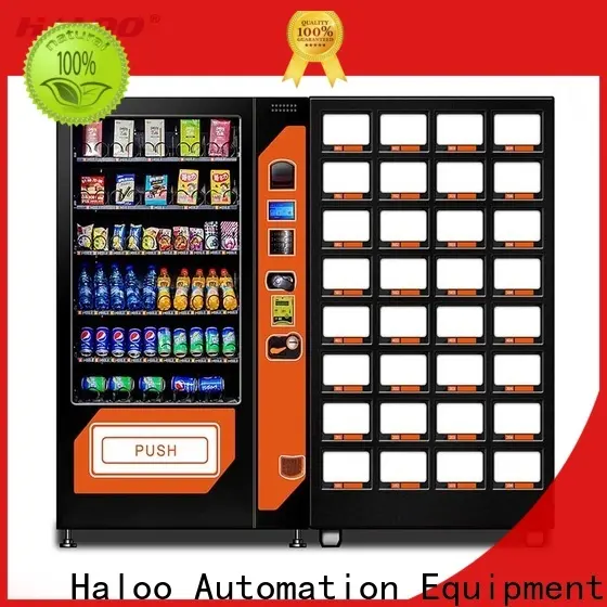 Haloo combo vending machines customized for food 1