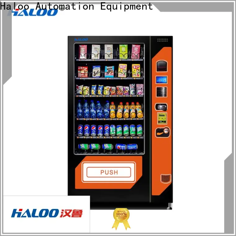 Haloo wholesale tea vending machine customized for snack 1