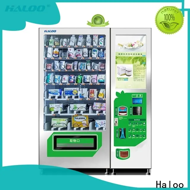 Haloo soda vending machine design for shopping mall 1