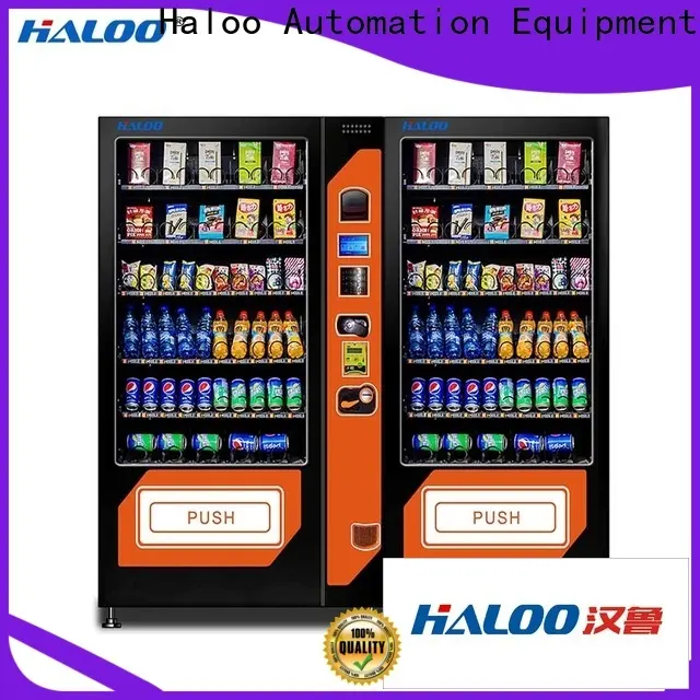 Haloo wholesale beverage vending machine manufacturer for snack 1