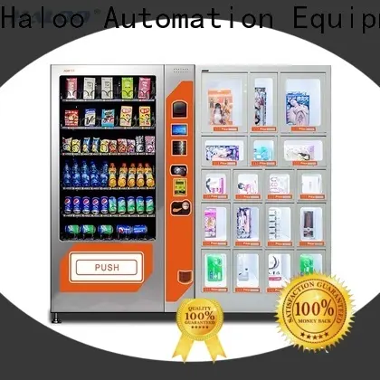 Haloo automatic condom vending machine factory direct supply for shopping mall 1