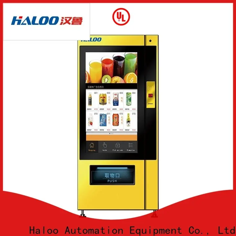 Haloo smart drink vending machine design 1