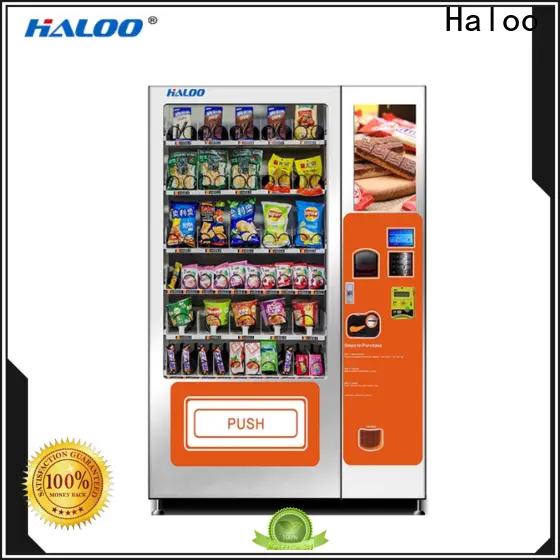 Haloo coffee vending machine factory direct supply for snack 1