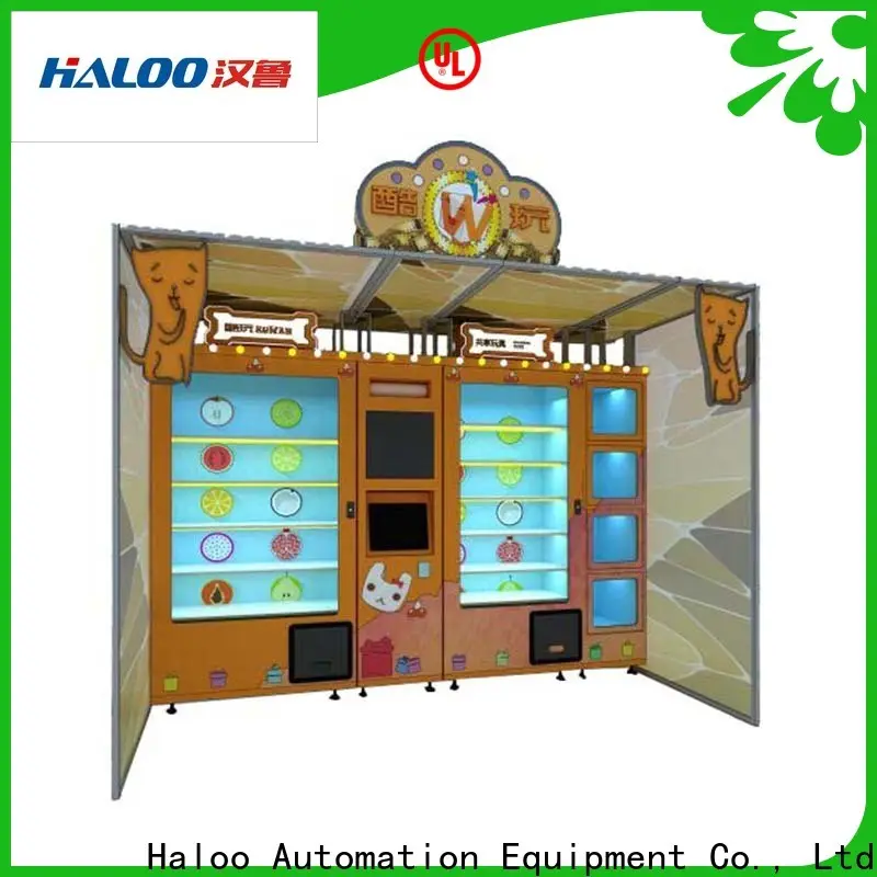 Haloo vending kiosk manufacturer for lucky box gift 1