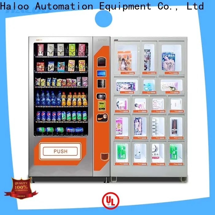 Haloo ads touch screen condom vending directly sale for pleasure 1