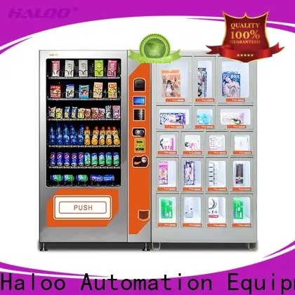 Haloo condom dispenser factory direct supply for shopping mall 1