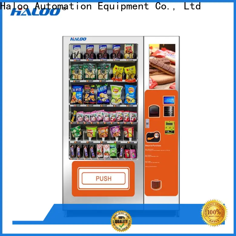 Haloo combo vending machines design for snack 1