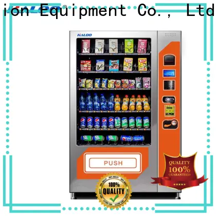 Haloo top combo vending machines factory direct supply for snack 1