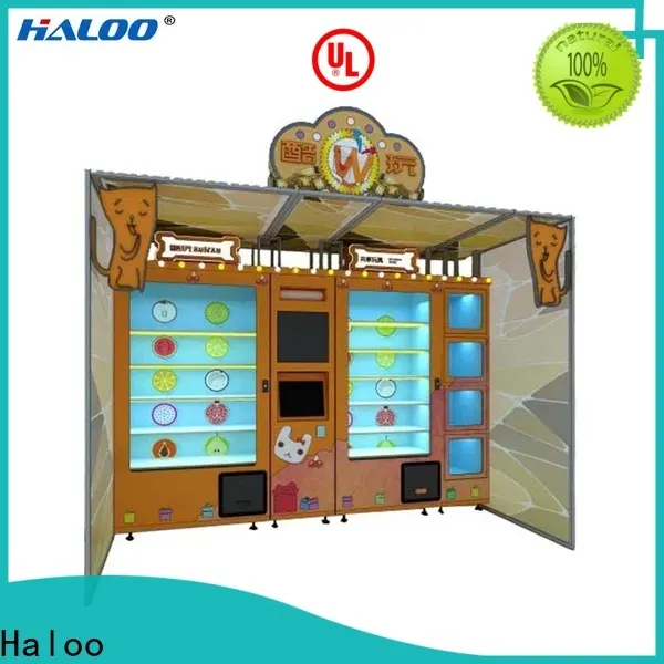 Haloo smart remote management vending kiosk customized for garbage cycling 1